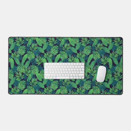 Tropisch lederen patroon bureaumat (Keyboard & Muis)