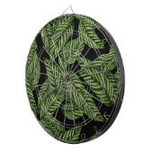 Tropisch lederen patroon dartbord (Voorkant Rechts)