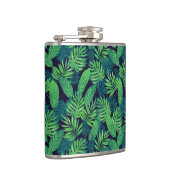 Tropisch lederen patroon heupfles (Rechts)