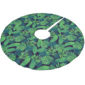 Tropisch lederen patroon kerstboom rok (Gekanteld)