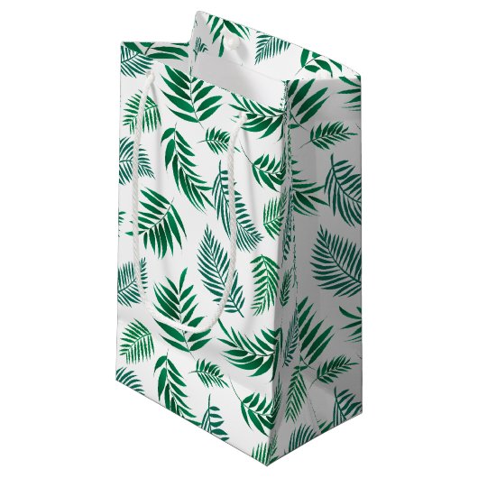 Tropisch lederen patroon klein cadeauzakje (Voorkant Gekanteld)