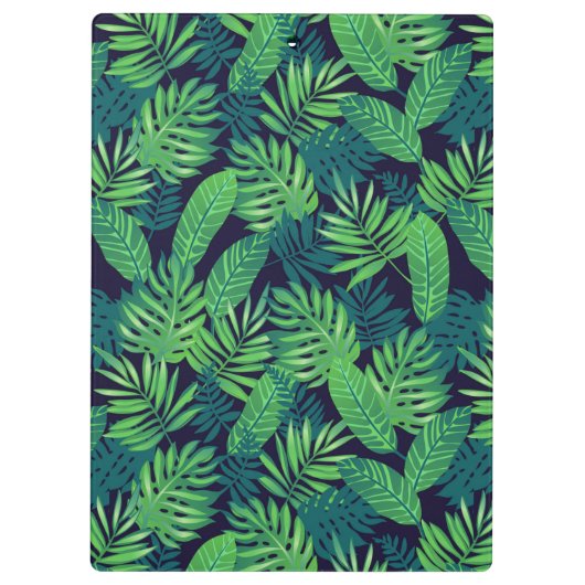 Tropisch lederen patroon klembord (Achterkant)