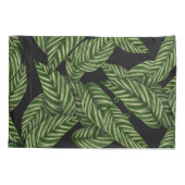 Tropisch lederen patroon kussensloop (Achterkant)