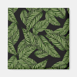 Tropisch lederen patroon magneet