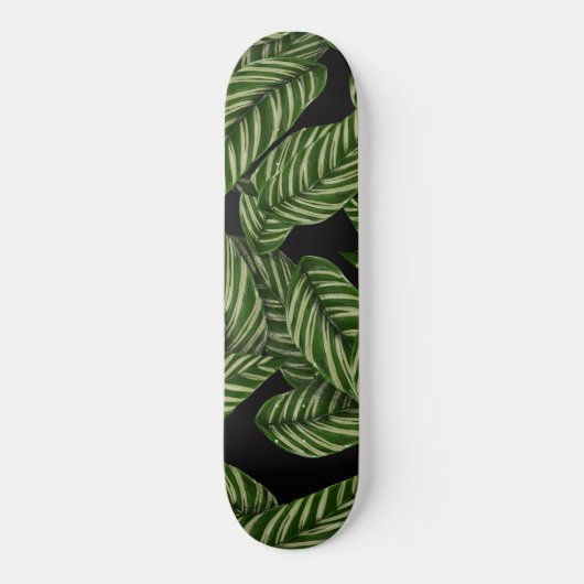 Tropisch lederen patroon persoonlijk skateboard (Voorkant)