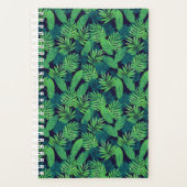 Tropisch lederen patroon planner (Voorkant)