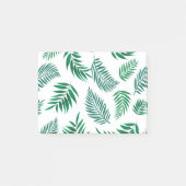 Tropisch lederen patroon post-it® notes (Voorkant)