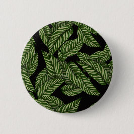 Tropisch lederen patroon ronde button 5,7 cm