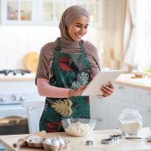 Tropisch lederen patroon