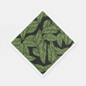 Tropisch lederen patroon servet (Hoek)