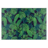 Tropisch lederen patroon snijplank (Voorkant)