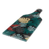 Tropisch lederen patroon snijplank (Hoek)