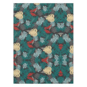 Tropisch lederen patroon tafelkleed (Voorkant)