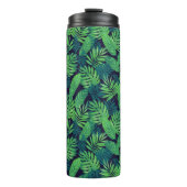 Tropisch lederen patroon thermosbeker (Voorkant)