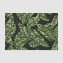 Tropisch lederen patroon tissuepapier