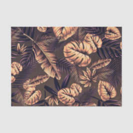 Tropisch lederen patroon tissuepapier