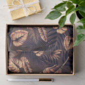 Tropisch lederen patroon tissuepapier (Geschenk)