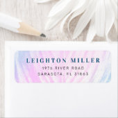 Tropisch lef etiket (Insitu)