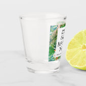 Tropisch lef Funny Beach Wedding Favor Shot Glas (Links)