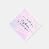 Tropisch lef servet (Hoek)