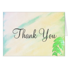 Tropisch lef Waterverf bruiloft