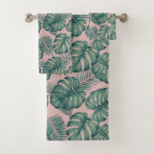Tropisch lefpatroon bad handdoek (Insitu)