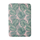 Tropisch lefpatroon badmat (Voorkant Verticaal)