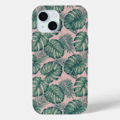 Tropisch lefpatroon Case-Mate iPhone case (Achterkant)