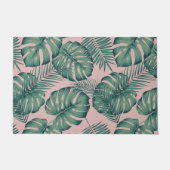 Tropisch lefpatroon deurmat (Voorkant)