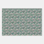 Tropisch lefpatroon inpakpapier vel (Voorkant 2)