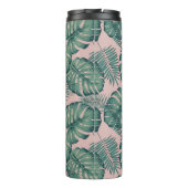 Tropisch lefpatroon thermosbeker (Achterkant)
