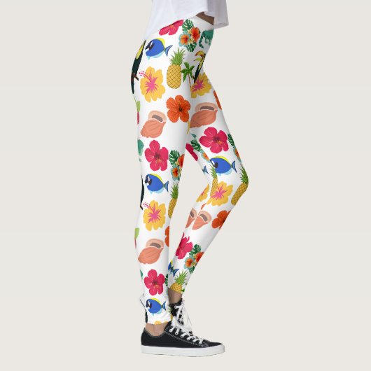 Tropisch Leggings (Rechts)