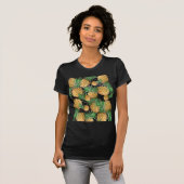 Tropisch Lekker Ananas Patroon T-shirt (Voorkant volledig)