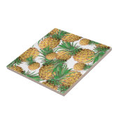 Tropisch Lekker Ananas Patroon Tegeltje (Zijkant)