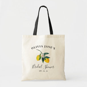 Tropisch Lemon Vrijgezellenfeest Tote Bag
