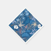 Tropisch leven zomer servet (Hoek)