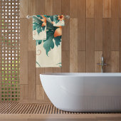 Tropisch licht bad handdoek