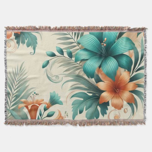 Tropisch licht deken (Voorkant)