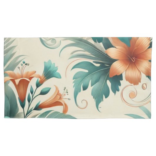 Tropisch licht kussensloop (Voorkant)