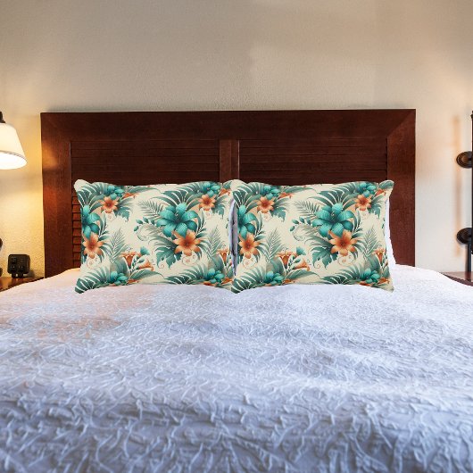 Tropisch licht kussensloop