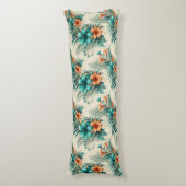 Tropisch licht lichaamskussen (Voorkant Verticaal)