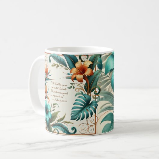 Tropisch licht morgenzegening Mok (Voorkant links)