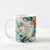 Tropisch licht morgenzegening Mok (Links)