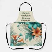 Tropisch licht  schort (Voorkant)