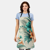 Tropisch licht schort (Gedragen)