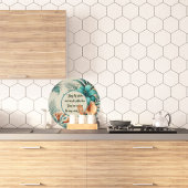 Tropisch licht  snijplank