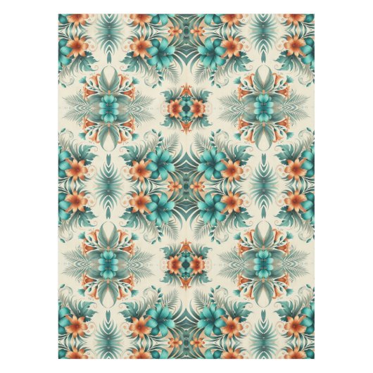 Tropisch licht tafelkleed (Voorkant)