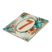 Tropisch licht  tegeltje (Zijkant)