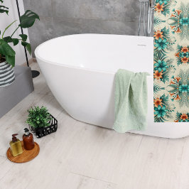 Tropisch Lichte Gordijn voor Douche