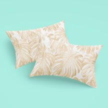 Tropisch lichtgele monstera Oerwoud lekt